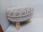 *** Pair of Crocheted Covered Footstools *** Carousel 4