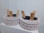 *** Pair of Crocheted Covered Footstools *** Carousel 5