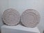 *** Pair of Crocheted Covered Footstools *** Carousel 1