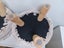 *** Pair of Crocheted Covered Footstools *** Carousel 7