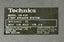 Technics audio system Carousel 6