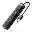 Ultra Slim ORICO® 7 Port USB 3.0 HUB with Type C Power Port, TWU3-7A BLACK Carousel 4