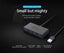 1m ORICO® 4 Port USB3.0 HUB with Micro USB Input, for Windows Linux Mac BLACK Carousel 2