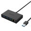 ORICO® 3 Port USB3.0 HUB with Gigabit Ethernet Port, for Windows Linux Mac BLACK Carousel 1