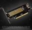JEYI® M.2 NVME to PCI-E 3.0 X4 Expansion Card, M-key 2242 2260 2280 22110, SK18 Carousel 6