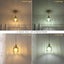 Pendant Light with Green Tulip Glass Lmapshade Carousel 4