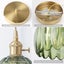 Pendant Light with Green Tulip Glass Lmapshade Carousel 3