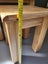 BRAND NEW SOLID OAK NEST TABLE Carousel 8