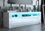 TV Stand Wooden RGB LED Cabinet White Carousel 1