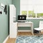 Computer Desk and Bookcase 3in1 Study Writing Laptop Table Shelving Office Books Carousel 4