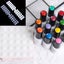 120 Nail Color Cards Tips Natural Round Nail Tips With Sticker Color Carousel 4