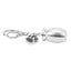 dog ashes keychain dog paw prints urn keychain cremation pet urns keychain Pet Carousel 1