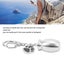 dog ashes keychain dog paw prints urn keychain cremation pet urns keychain Pet Carousel 4