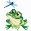 Riolis Little Frog - Cross Stitch Kit Carousel 1