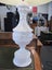 Large Carved White Marble Table Lamp Carousel 3