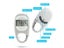New Portable Walking Distance Exercise Pedometer Fitness Activity Step Counter Carousel 6