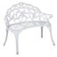 Garden Bench - White Carousel 1
