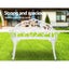 Garden Bench - White Carousel 2