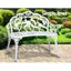 Garden Bench - White Carousel 5