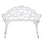 Garden Bench - White Carousel 9