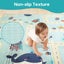 Bopeep Kids Play Mat Baby Crawling Pad Floor Foldable XPE Foam Non-slip Ocean Carousel 5