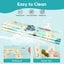 Bopeep Kids Play Mat Baby Crawling Pad Floor Foldable XPE Foam Non-slip Ocean Carousel 8