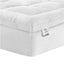 Mattress Topper Pillowtop 1000GSM Microfibre Filling Protector Double Size Carousel 4