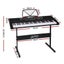 61 Keys Electronic Piano Keyboard w/Holder Music Stand Carousel 5