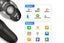 2Pcs Wireless Presenter PowerPoint Mouse Clicker Laser Pointer Presentation Remo Carousel 6
