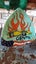 Hand painted Chevrolet corvette plate with stand. Carousel 1