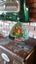 Hand painted Chevrolet corvette plate with stand. Carousel 7