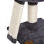 Charlie's Lite Cat Tree Cubby With Scratching Post Charcoal - 30x30x52cm Carousel 5