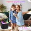 Karaoke Machine for Kids with 2 Wireless Mics, Gifts Toys for Girls Boys, Black Carousel 3