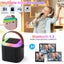 Karaoke Machine for Kids with 2 Wireless Mics, Gifts Toys for Girls Boys, Black Carousel 4