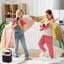 Karaoke Machine for Kids with 2 Wireless Mics, Gifts Toys for Girls Boys, Black Carousel 5