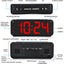 Large Digital Alarm Clock Big Numbers for Seniors Adjustable Alarm Volume Carousel 3
