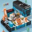 Bus Toy with Sound Light for Kids,Educational Gift for 3-5 Boys and Girls Carousel 3