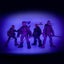 TMNT Comics Zombie Turtles 5" BST AXN Figures 4-Pack Wave 1 Carousel 3