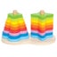 Hape: Double Rainbow Wooden Stacker Carousel 2