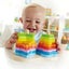 Hape: Double Rainbow Wooden Stacker Carousel 4