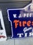 Firestone Tires Porcelain Enamel Sign Large Carousel 3