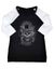 Guns N Roses T Shirt Faded Skull Band Logo Official Raglan 3/4 Sleeve Womens Carousel 1