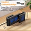 Dual Screen LED Digital Alarm Clock with FM Radio USB Charging Carousel 3