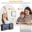 Dual Screen LED Digital Alarm Clock with FM Radio USB Charging Carousel 6
