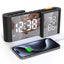 Dual Screen LED Digital Alarm Clock with FM Radio USB Charging Carousel 5