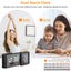Dual Screen LED Digital Alarm Clock with FM Radio USB Charging Carousel 9