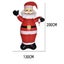 2m Inflatable Santa Claus LED Christmas Decoration Carousel 5