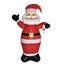2m Inflatable Santa Claus LED Christmas Decoration Carousel 7