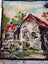Vintage Tapestry Cottages n Trees Carousel 1