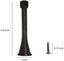 Black Rubber Bumper Flexible Base Spring Door Stop Stopper With Mounting Screw Carousel 2